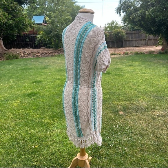 Chico's Boho Crochet Open Knit Cardigan with tie
Size S - Picture 7 of 14